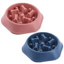 Gluttony Obesity Pet Slow Feeder Puppy Dishes Dog Food Bowls Water Drinking