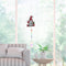 2pcs Crystal Wind Chimes Diamond Hanging Light Catcher Home Decor (ZH012)