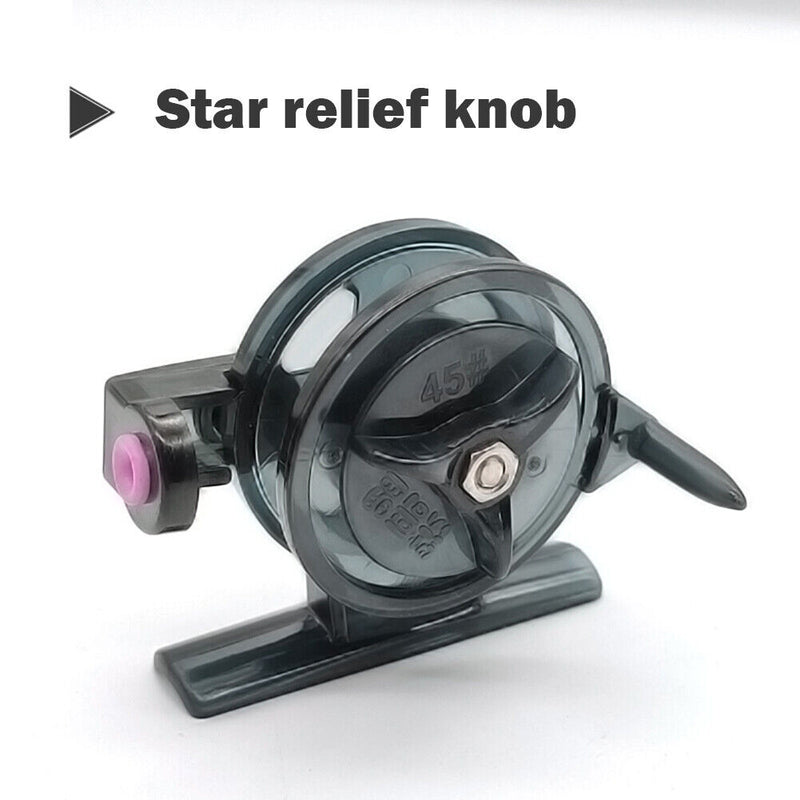 Plastic Metal Winter Ice Fly Fishing Reels Wheel Sea Rock Fishing Throwing Re