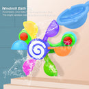 Bathtub Strong Suction Cups Non Toxic Water Sprinkler Interactive Toys for Baby