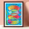 Partial Special Diamond Painting DIY Kit 4 Undersea Fish Rhinestone Picture