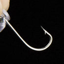 Fishing Hooks Jig Head 5 PCS Fish Head String Luminous Sharp Crappie J4H5