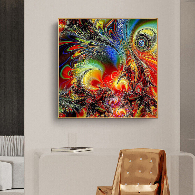 5D DIY Diamond Painting Kits Full Round Drill Abstract Mosaic Picture Wall