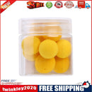 Foam Floating Ball Beads Feeder Fishing Bait Smell Lure (Yellow 14mm 10pcs)