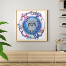 30x30cm 5D DIY Partial Special Shaped Drill Diamond Painting Owl for Ornament