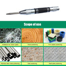 Automatic Center Pin Spring Loaded Mark Center Punch Woodworking Tool (C) Newly
