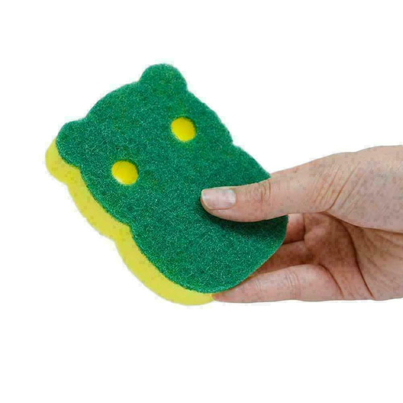 Sponge Eraser Cleaning Pads Dish Washing Stains Removing L0Z1 Z9O4 X9I2 U3X9