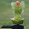 Solar Flower Fairy Light Outdoor Pixie Lawn Stake Lamp Garden Decor (Green)