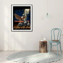 5D Diamond Painting DIY Eagle Motorcycle Full Round Drill Home Decoration Gifts
