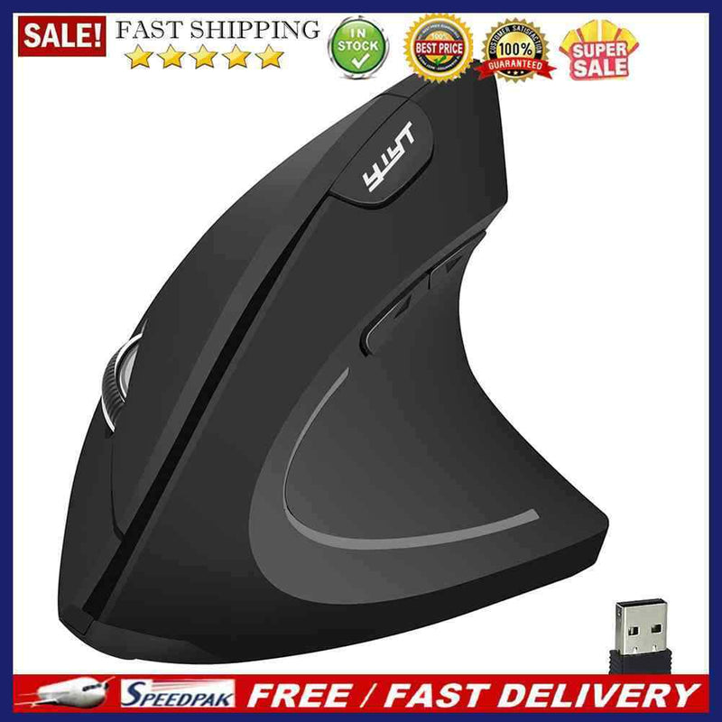 YWYT 2.4G USB Receiver Vertical Wireless Mouse Computer Ergonomic Gaming Mice