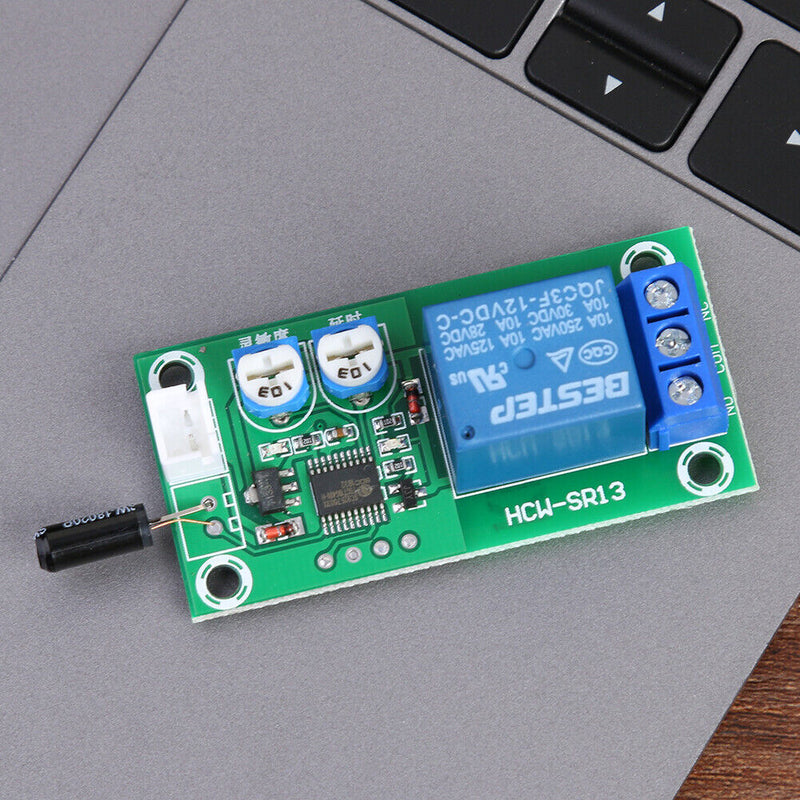 DC 12V Vibration Sensor Trigger Board for DIY Alarm System Relay Switch Modules