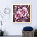 Rose 5D Diamond Painting Embroidery DIY Craft Cross Stitch Home Decor(Pink Newly