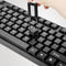 2 in 1 Mechanical Keyboard Key Cap Puller Universal Shaft Remover (Black)