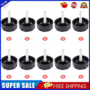 10pcs Fishing Reel Handle Screws Caps Spinning Wheel Nuts Fishing Tackle