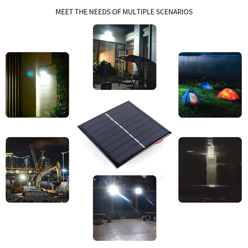 Solar Cell Polycrystalline Silicon for 2AA 1.2V Rechargeable Battery Chargi