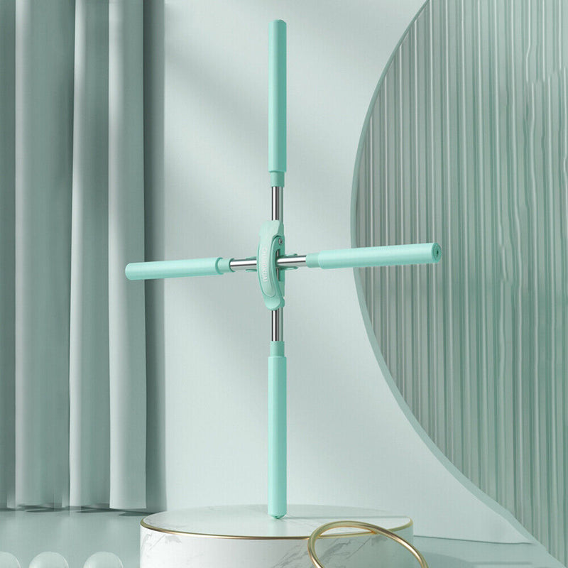 #A Soft Foam Wrap Yoga Sticks Humpback Correction Stick Stainless Steel Fitness