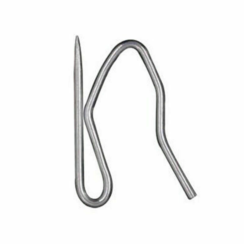 50 Pcs Pin Hooks Curtain Hooks French Pinch Pleat Fabric E1S3 Hook A7U0 Sun S3C9