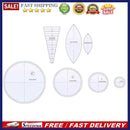 Sunflower Quilting Template Set DIY Acrylic Cutting Sewing Patchwork Art Cr