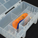 Portable Hard Plastic AA AAA C Battery Healthy Case Organiser Box Holder M9R0