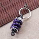 Universal Motorcycle Shock Absorber Shaped Keyring Motorbike Key Accessory Gi
