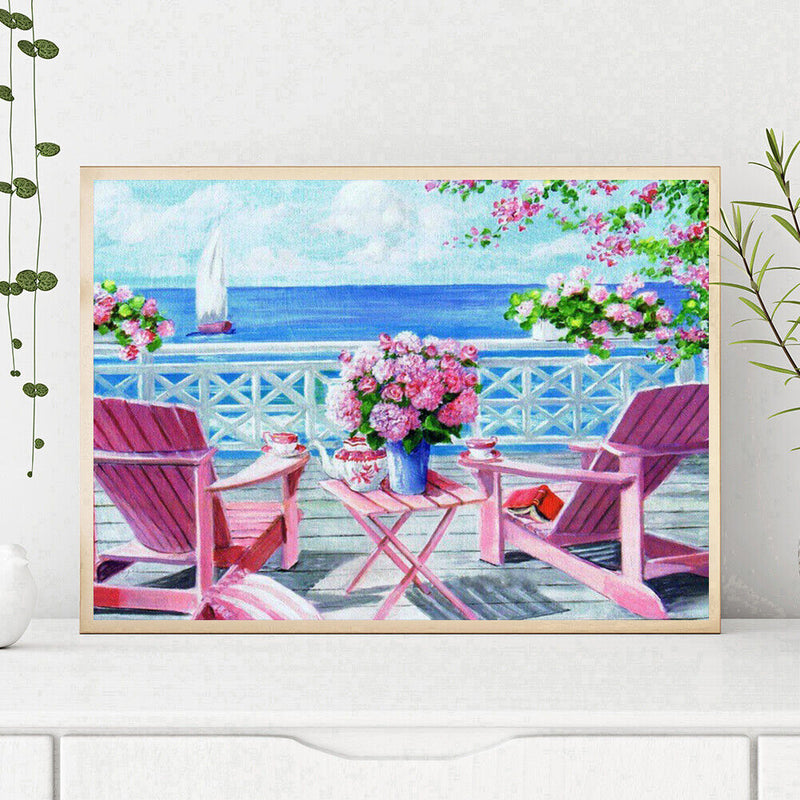 5D DIY Landscape Series Round Diamond Diamond Painting