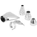 5 Set Hot Air Blower Hot Air Gun Hot Air Blower Nozzle Made Of Stainless Steel~