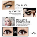 Longlasting Matte Black Eyeshadow Eye Liner Pen Eyeliner Liquid Pencil Pigment