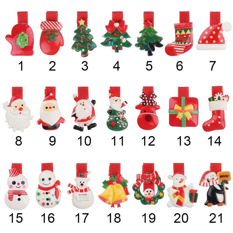 Decorations Headwear Children Hairpin Hair Accessories Christmas Hair Clip