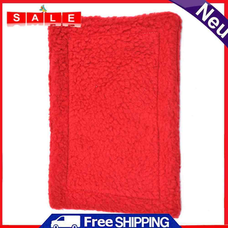 Double-sided Small Pets Animals Winter Warm Mat Soft Hamster Guinea Pig Cushion