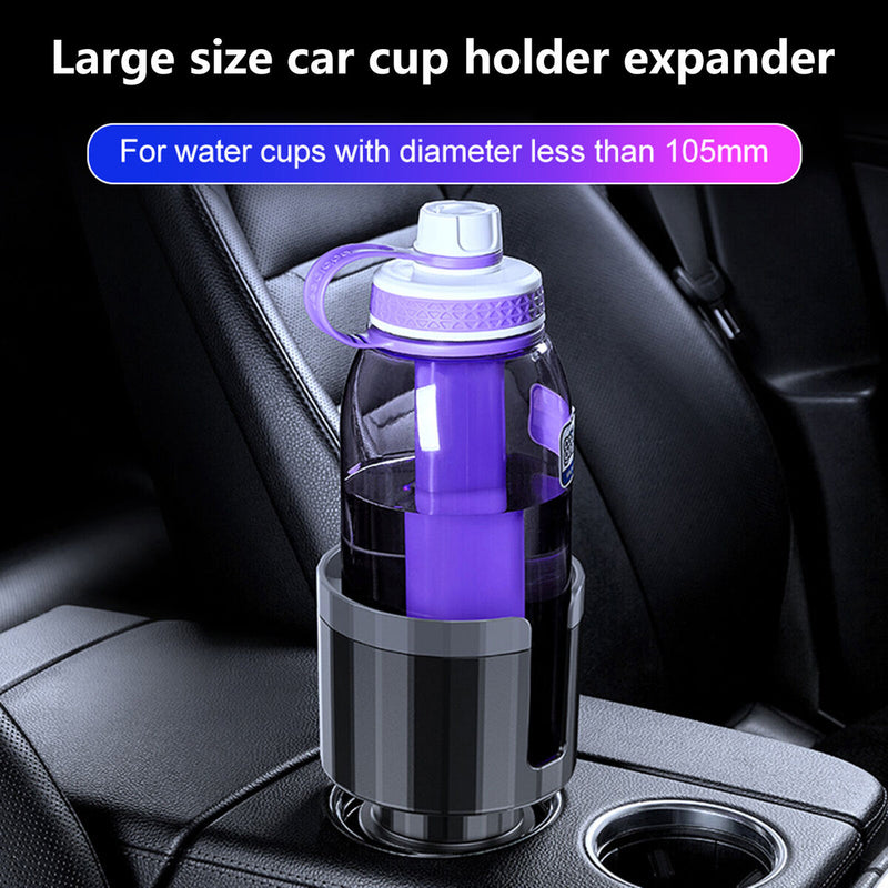 Car Cup Holder - Auto Cup Holder Expander Organizer - Hold Most Bottles and
