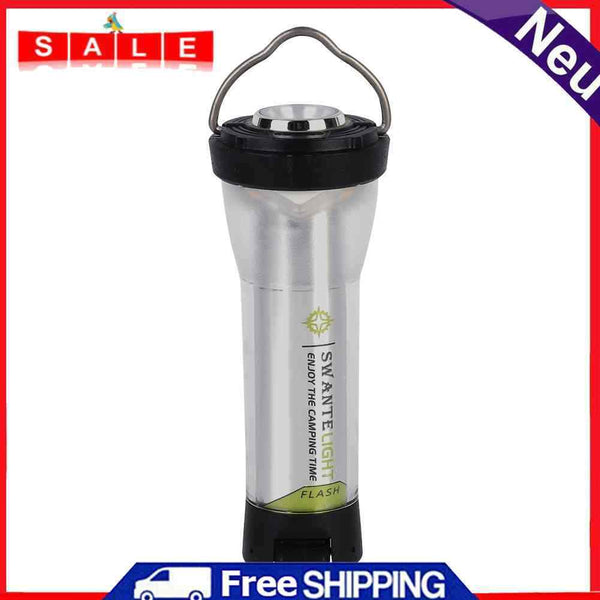 USB Rechargeable 150lm LED Lamp 3 Mode Waterproof Emergency Camping Flashlight