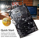 B250 BTC 12P Mining Motherboard+Switch SATA Cable DDR4 for LGA1151 Board Newly