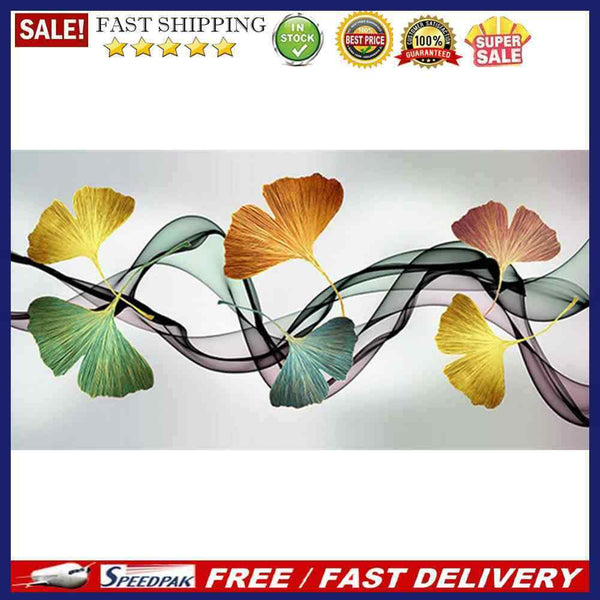 5D DIY Full Round Drill Diamond Painting Ginkgo Biloba Handmade Home Art Deco