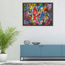 5D Diamond Painting Kit DIY Colorful Birds Full Square Drill Mosaic Picture Wall