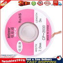 3 meter Desoldering Braid Tape Welding Solder Remover Wick Wire (2.0mm) Newly