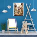 Diamond Painting 5D Full Round Drill Mosaic DIY House Street Kit Wall Decorat
