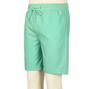 Men Swimming Trunks Color Change Drawstring Fast Drying Shorts (Green 2XL) Newly