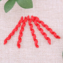 5pcs Bicycle Brake Cable Protector Anti-friction Bike Line Wrap(Red) Newly