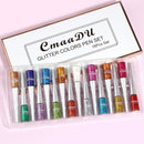 16pcs Waterproof Colorful Shiny Eye Liner Pen Women Makeup Cosmetics Supplies