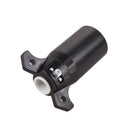 Male 12V Black Plastic Car Male Pendant Plug 7 PIN American