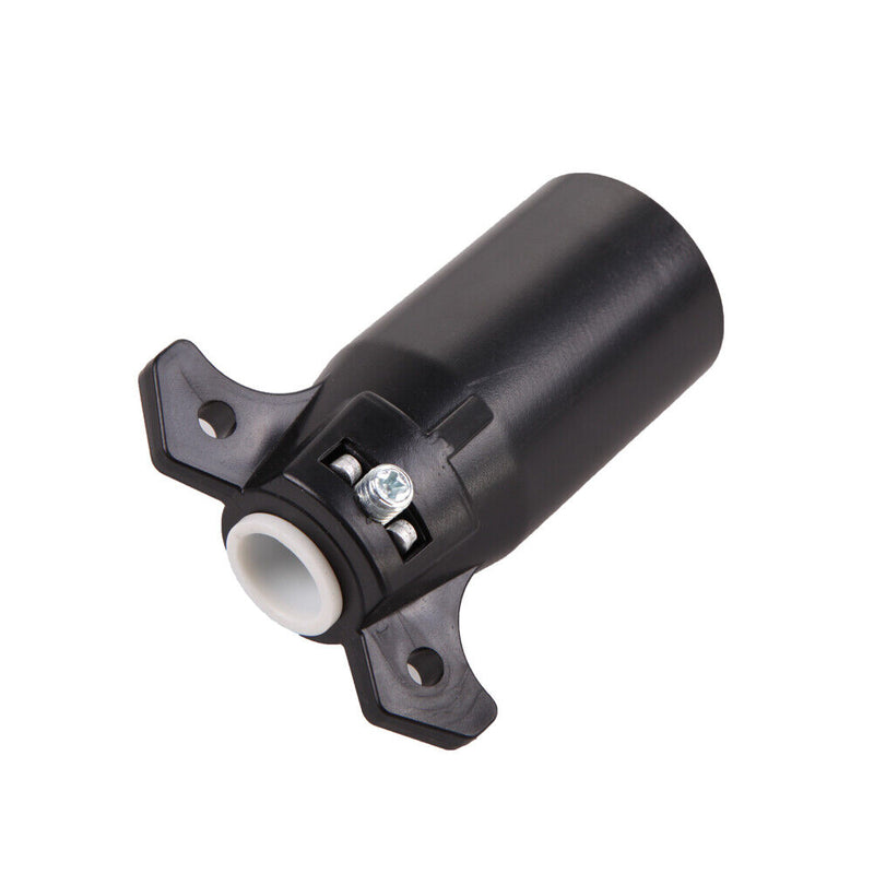 Male 12V Black Plastic Car Male Pendant Plug 7 PIN American