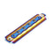 Burnt Blue Ticket Aluminum Car Battery Tie Down Bar Bracket Holder Universal