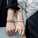 Couples Bracelets Rope Braided Bracelet Rope Alloy Lover  Friendship Bracelet