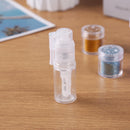 Portable Powder Spray Bottle Clear Plastic Makeup Pot Travel Sprayer (14ml)