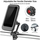 Bicycle Mobile Phone Holder 360 Degree Rotatable Waterproof Fixed Bracket