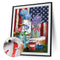 Flower Oil Paint By Numbers DIY Handpainted on Canvas Wall Art Picture Unframed