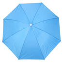 Anti-Rain Elastic Band Head Umbrella Hat Outdoor Sunscreen Tool(Sky Blue)