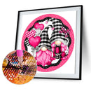 DIY Diamond Painting Valentines Day Goblin Round Drill Art Picture (L2832) Newly