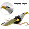 Electric Luminous Portable Music Repellent Hanging Eagle Flying Bird Creative