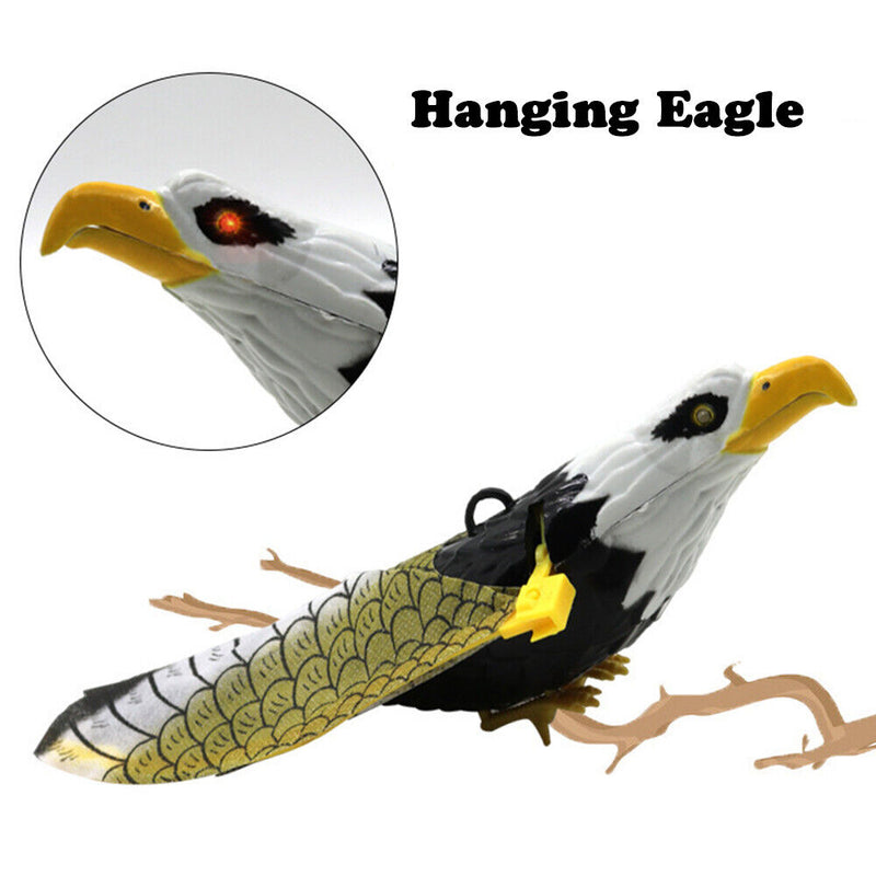 Electric Luminous Portable Music Repellent Hanging Eagle Flying Bird Creative